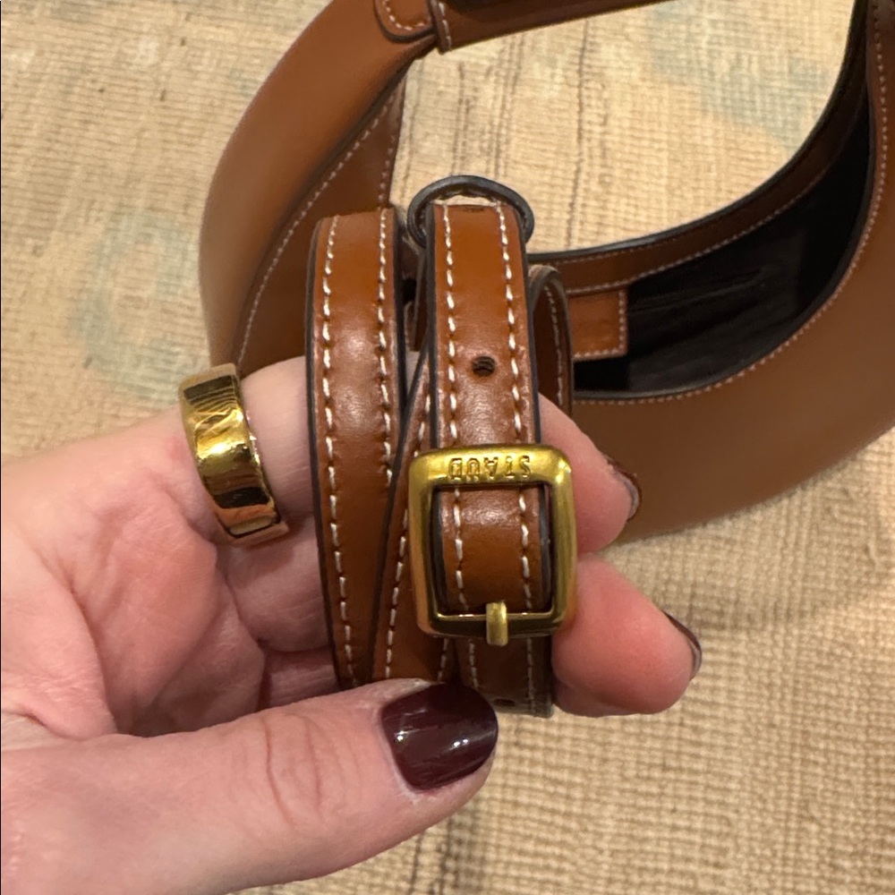 STAUD MINI Moon Saddle Crossbody Bag - Picture 3 of 8